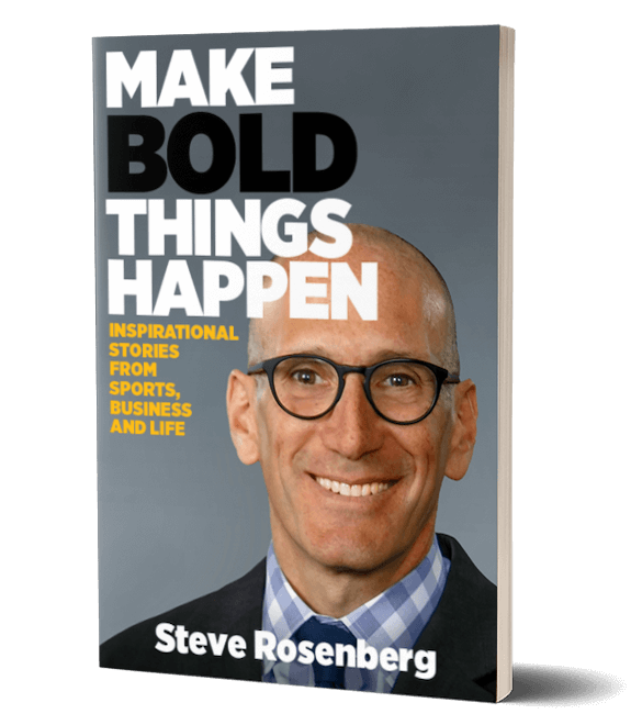 Make Bold Things Happen - book cover - Written by Steve Rosenberg