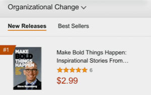Amazon #1 New Release - Organizational Change